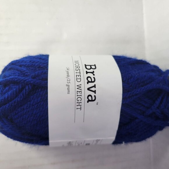 Lot of 10 Mini Skeins Knit Picks Brava Blue & Green Worsted Weight Yarn - Picture 9 of 16